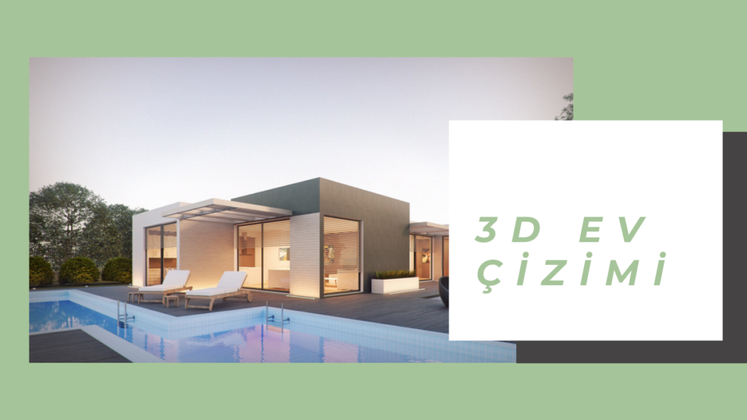 3d ev çizimi