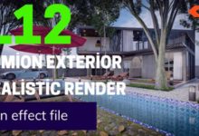 Lumion Exterior Realistic Render - in effect file