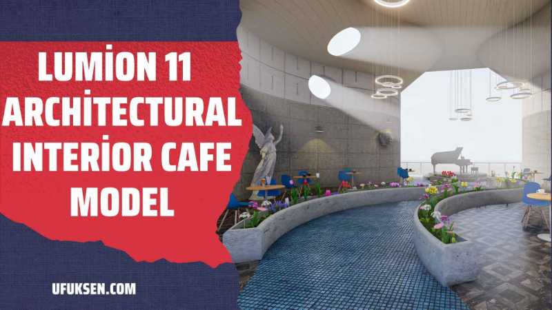 Lumion 11 - Architectural Interior Cafe Model
